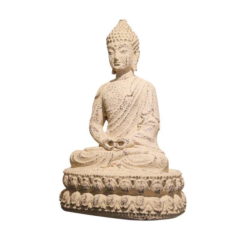 Antique Buddha statue Bodhi Decoration Lighting sitting Buddha