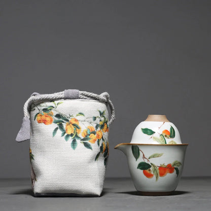Antique Ceramic Tea Set Chinese Tea Pot and Cup Set Handmade Filter Beauty Tea Infuser Tradition Tea Ceremony Accessories