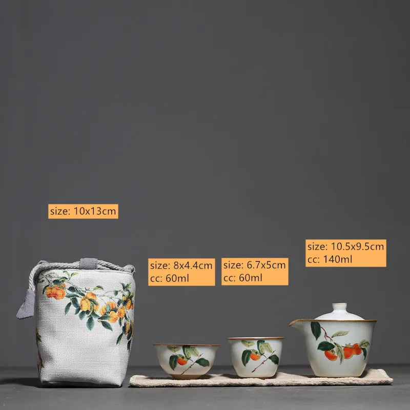 Antique Ceramic Tea Set Chinese Tea Pot and Cup Set Handmade Filter Beauty Tea Infuser Tradition Tea Ceremony Accessories
