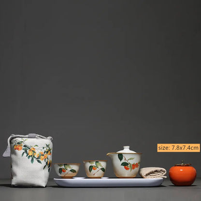 Antique Ceramic Tea Set Chinese Tea Pot and Cup Set Handmade Filter Beauty Tea Infuser Tradition Tea Ceremony Accessories