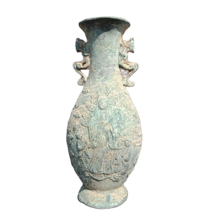 Antique Guanyin vase ornaments unearthed from bronze ware