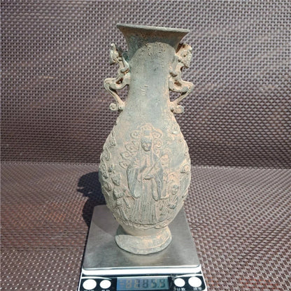 Antique Guanyin vase ornaments unearthed from bronze ware