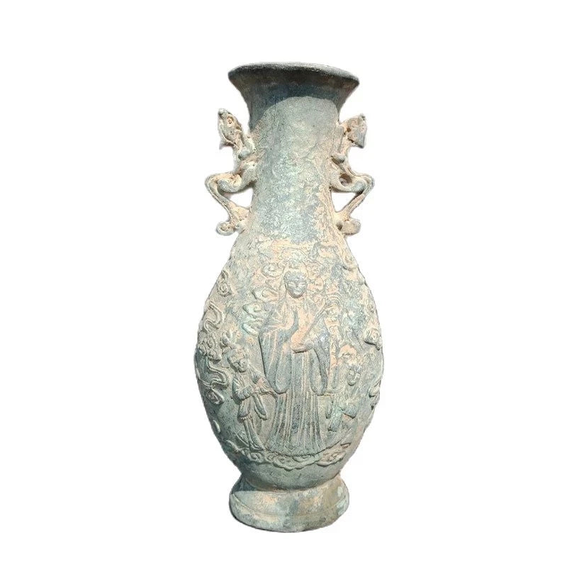 Antique Guanyin vase ornaments unearthed from bronze ware