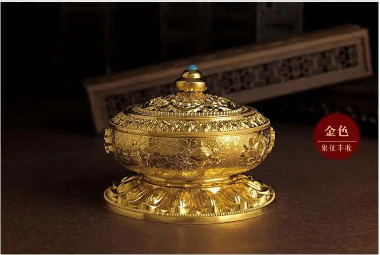 Antique Incense Burner Mascot Living Room Home Decoration Tea Buddhist Decor Incense Holder