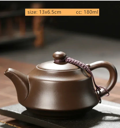 Antique Yixing Purple Clay Teapot Authentic Raw Ore Beauty Pot Household Zisha Tea Infuser Chinese Tea Ceremony Supplies
