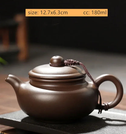 Antique Yixing Purple Clay Teapot Authentic Raw Ore Beauty Pot Household Zisha Tea Infuser Chinese Tea Ceremony Supplies