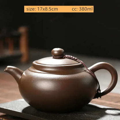 Antique Yixing Purple Clay Teapot Authentic Raw Ore Beauty Pot Household Zisha Tea Infuser Chinese Tea Ceremony Supplies