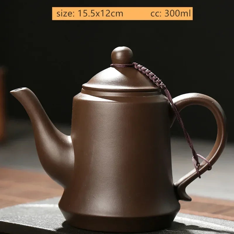 Antique Yixing Purple Clay Teapot Authentic Raw Ore Beauty Pot Household Zisha Tea Infuser Chinese Tea Ceremony Supplies