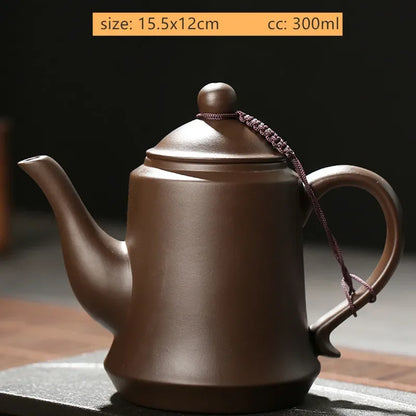 Antique Yixing Purple Clay Teapot Authentic Raw Ore Beauty Pot Household Zisha Tea Infuser Chinese Tea Ceremony Supplies