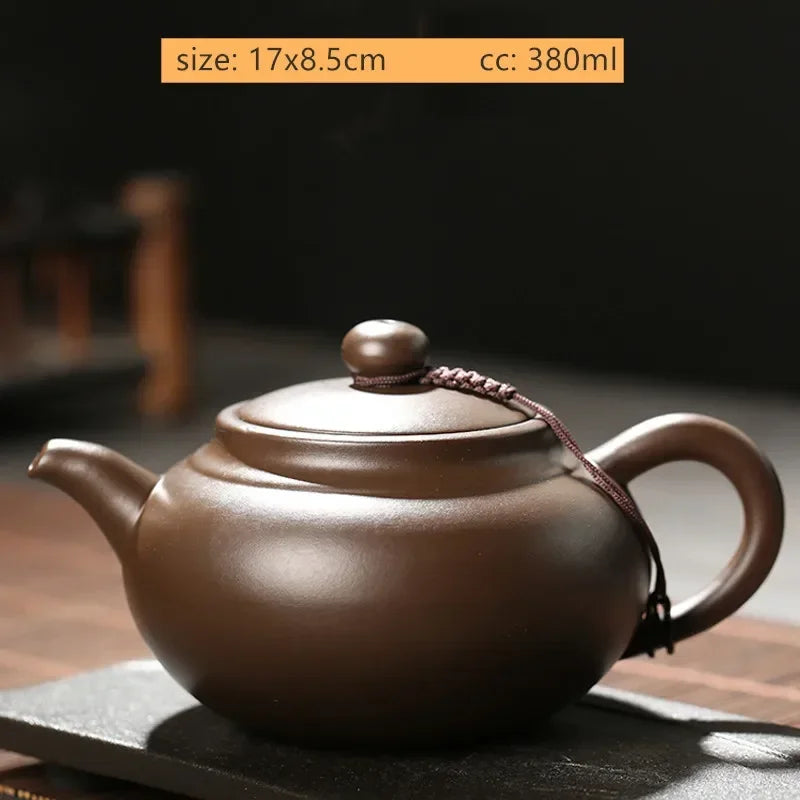 Antique Yixing Purple Clay Teapot Authentic Raw Ore Beauty Pot Household Zisha Tea Infuser Chinese Tea Ceremony Supplies