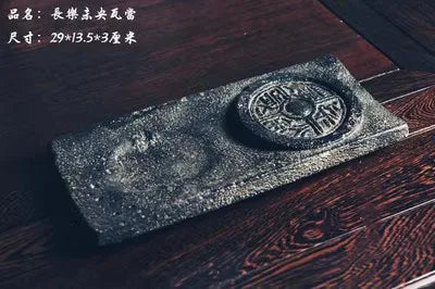 Antique and Retro Chinese Zen Decorative Ornaments, Tea Room, Household Living Room, Study Flower Pot Base, Home Decor