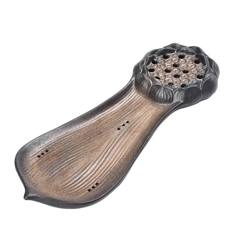Antique ceramic tea tray teahouse creatively makes old imitation wood tea tray to dry soak small tea table and tea sea tea tray