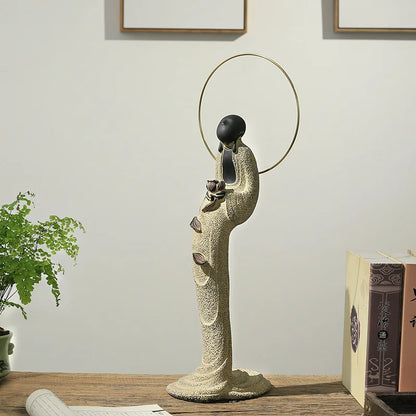 Antique one leaf bodhi Decoration Backflow incense pedestal A world in a flower and A grain of stand in the heavy