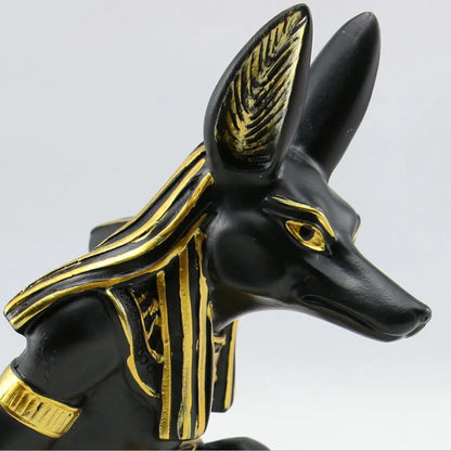 Anubis Statue  Red wine bracket Resin Art Sculpture Home decorative Figures Table Art Ornaments Free delivery Wholesale