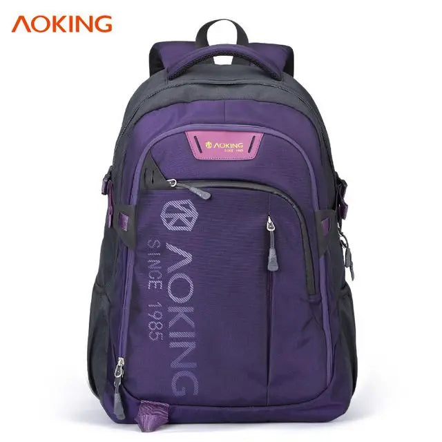 Aoking Nylon Men bakcpack Waterproof large capacity travel shoulder backpack bag for men women Laptop backpack bag for travel