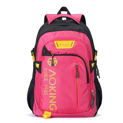 Aoking Nylon Men bakcpack Waterproof large capacity travel shoulder backpack bag for men women Laptop backpack bag for travel