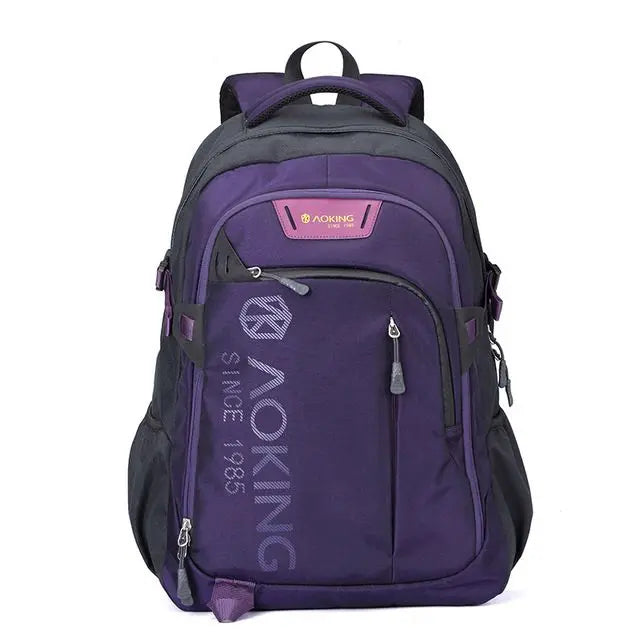 Aoking Nylon Men bakcpack Waterproof large capacity travel shoulder backpack bag for men women Laptop backpack bag for travel