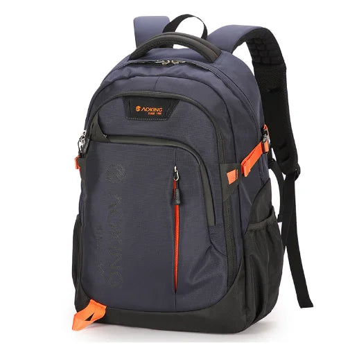 Aoking Nylon Men bakcpack Waterproof large capacity travel shoulder backpack bag for men women Laptop backpack bag for travel