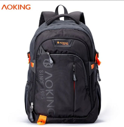 Aoking Nylon Men bakcpack Waterproof large capacity travel shoulder backpack bag for men women Laptop backpack bag for travel
