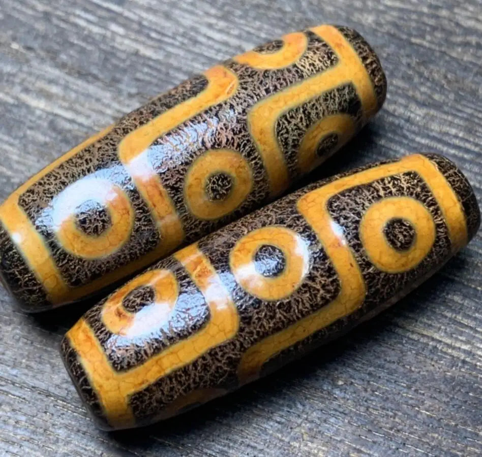 Archaize Agate Days bead pendant small statue A pair