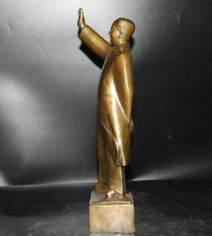 Archaize brass great leader Chairman MAO crafts statue