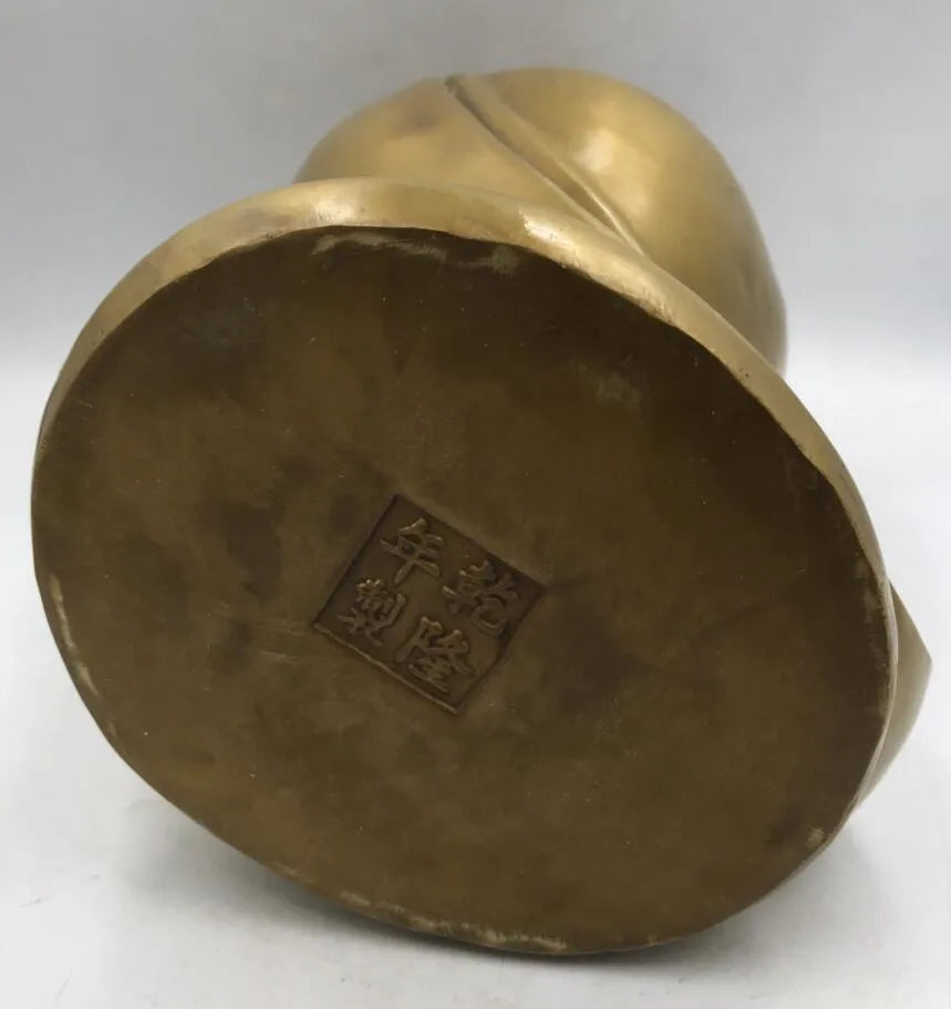 Archaize brass maitreya Buddha crafts statue