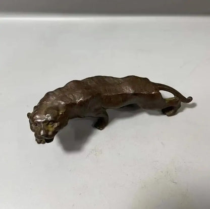 Archaize brass mighty zodiac tiger small crafts statue