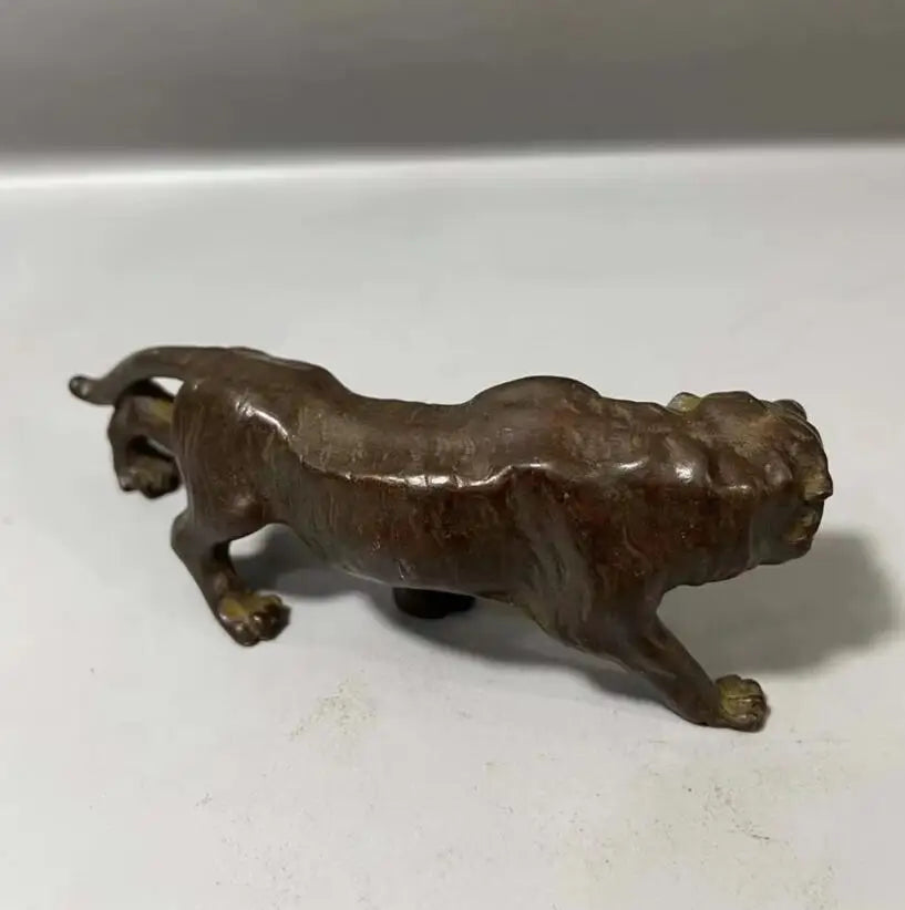 Archaize brass mighty zodiac tiger small crafts statue