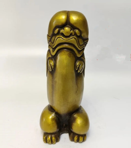 Archaize brass stand beast crafts statue