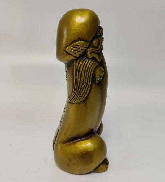 Archaize brass stand beast crafts statue