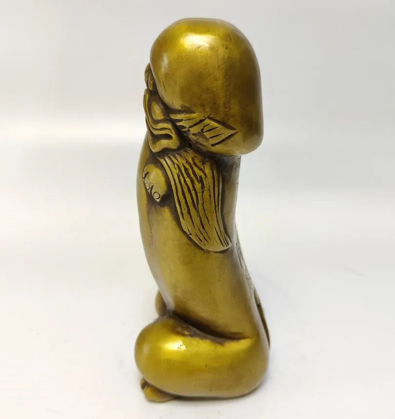 Archaize brass stand beast crafts statue