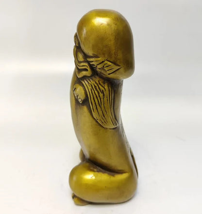 Archaize brass stand beast crafts statue
