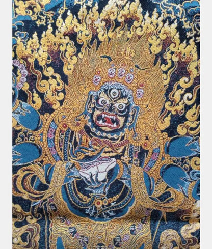 Archaize embroidery Tibetan Buddhas hanging Images crafts