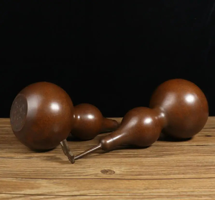Archaize seiko brass gourd crafts statue A pair