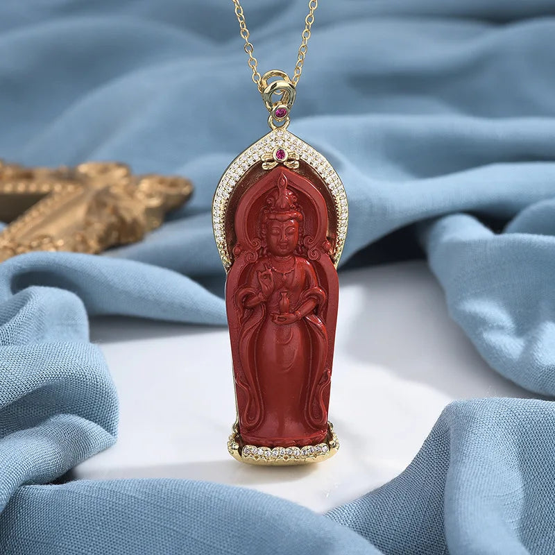 Asia Buddhism Taoism GUAN GIN PU SA BUDDHA Amulet Pendant  buddha safety Exorcise evil spirit bring good luck talisman
