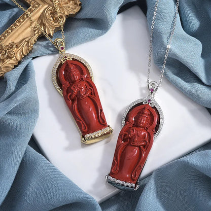 Asia Buddhism Taoism GUAN GIN PU SA BUDDHA Amulet Pendant  buddha safety Exorcise evil spirit bring good luck talisman