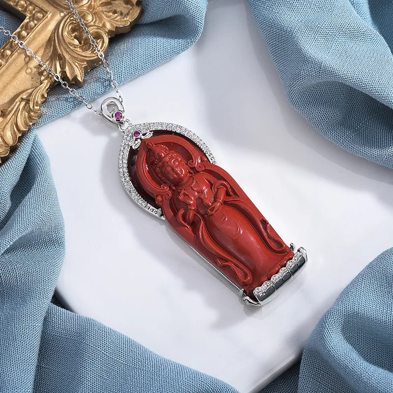 Asia Buddhism Taoism GUAN GIN PU SA BUDDHA Amulet Pendant  buddha safety Exorcise evil spirit bring good luck talisman
