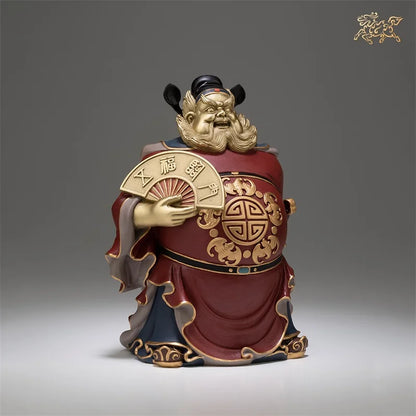 Asia Taoist Master HOME Store Talisman Mascot TIAN SHI ZHONG KUI Exorcism bring Good luck Bless family bronze carving statue