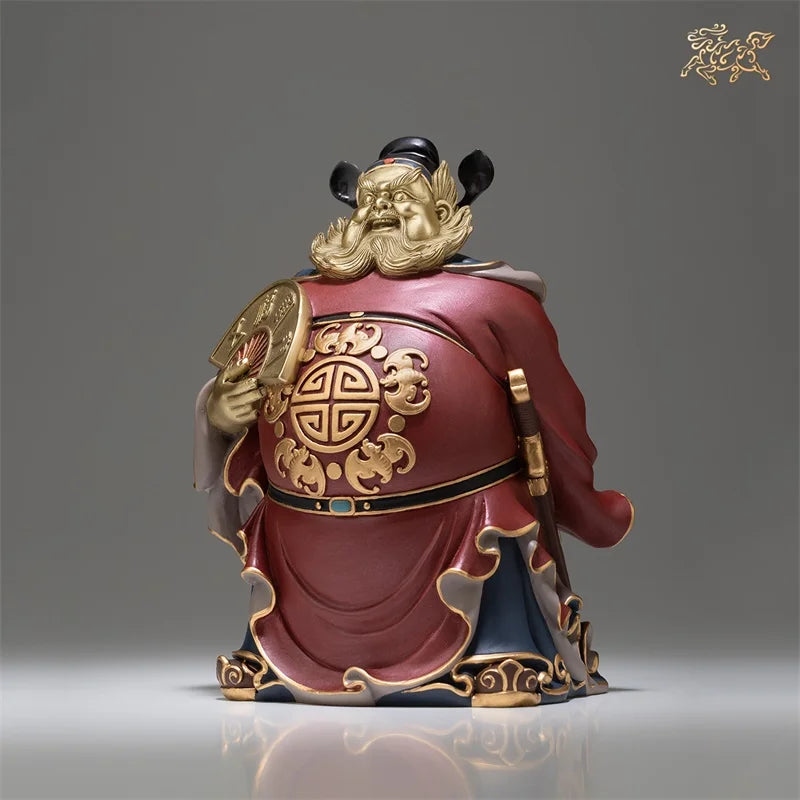 Asia Taoist Master HOME Store Talisman Mascot TIAN SHI ZHONG KUI Exorcism bring Good luck Bless family bronze carving statue