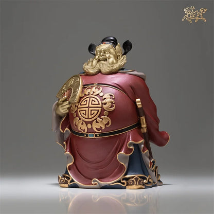 Asia Taoist Master HOME Store Talisman Mascot TIAN SHI ZHONG KUI Exorcism bring Good luck Bless family bronze carving statue