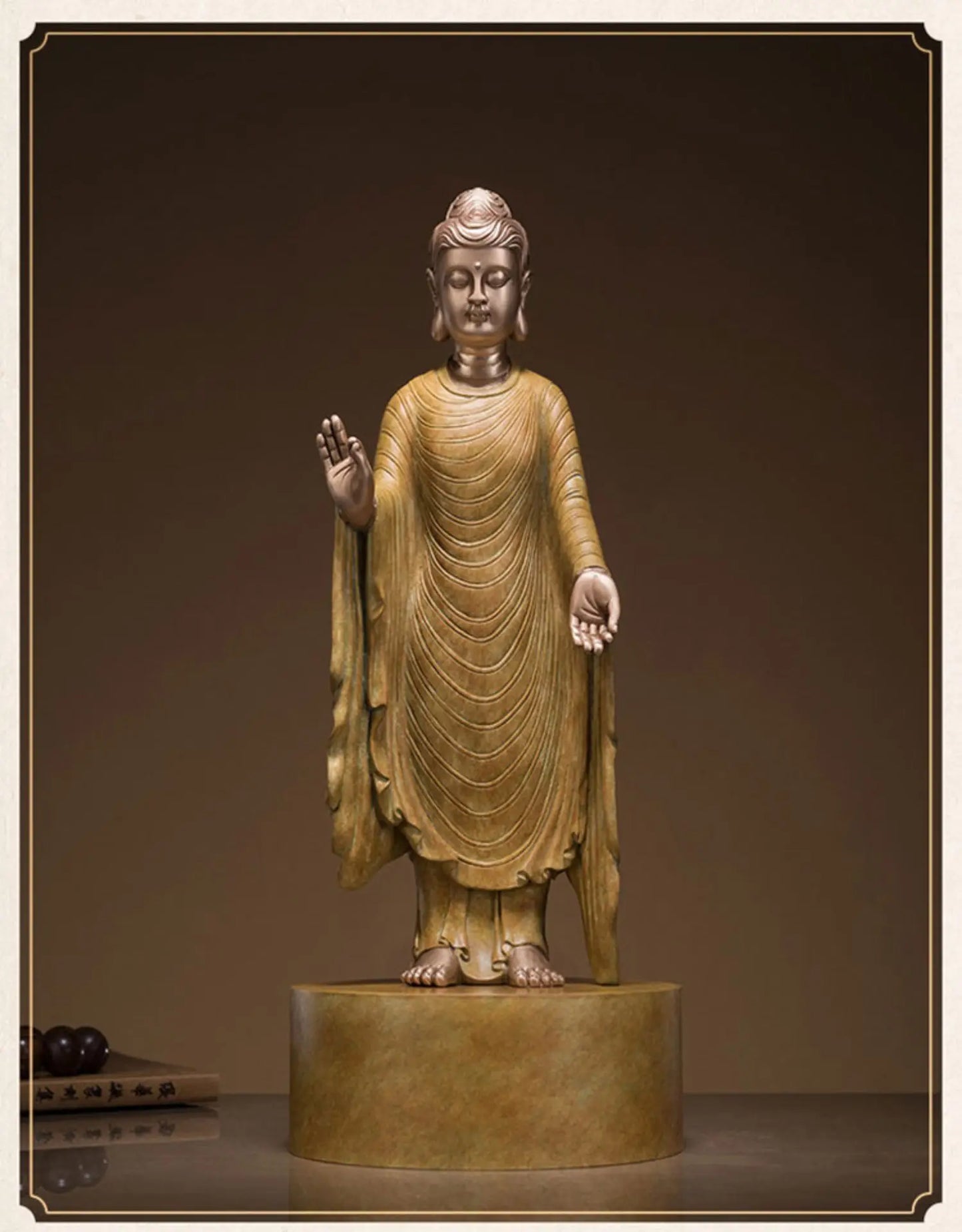 Asia Thailand Buddhism high grade bronze sculpture Dharma Shakyamuni Tathagata decorative Buddha God statue HOME living ROOM