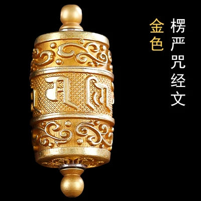 Asia Thailand Tibet Buddhist pocket efficacious Shurangama Mantra scripture Amulet safe good luck Buddha Buddhist copper Pendant