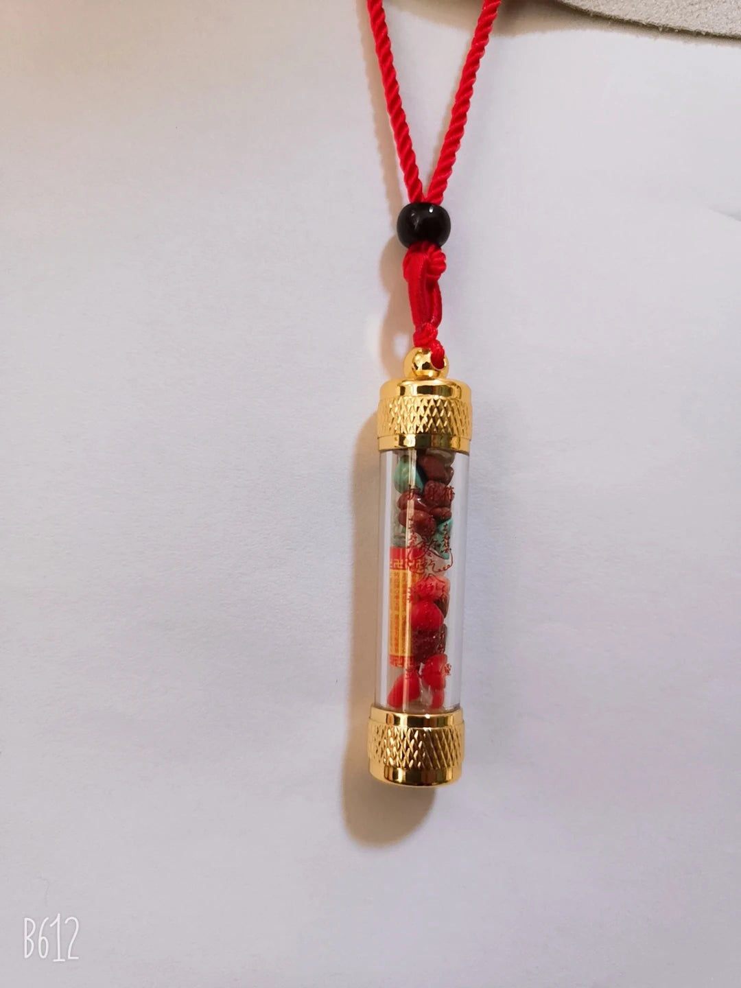 Asia Thailand Tibet Buddhist pocket efficacious Shurangama Mantra scripture gemston Amulet Pendant safety good luck Buddhist