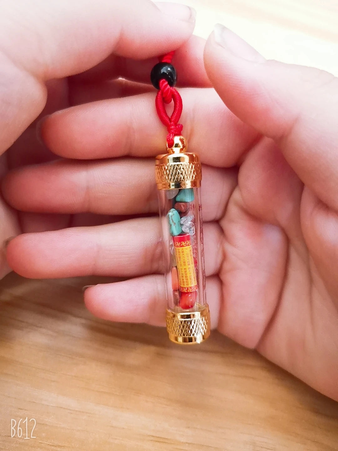 Asia Thailand Tibet Buddhist pocket efficacious Shurangama Mantra scripture gemston Amulet Pendant safety good luck Buddhist