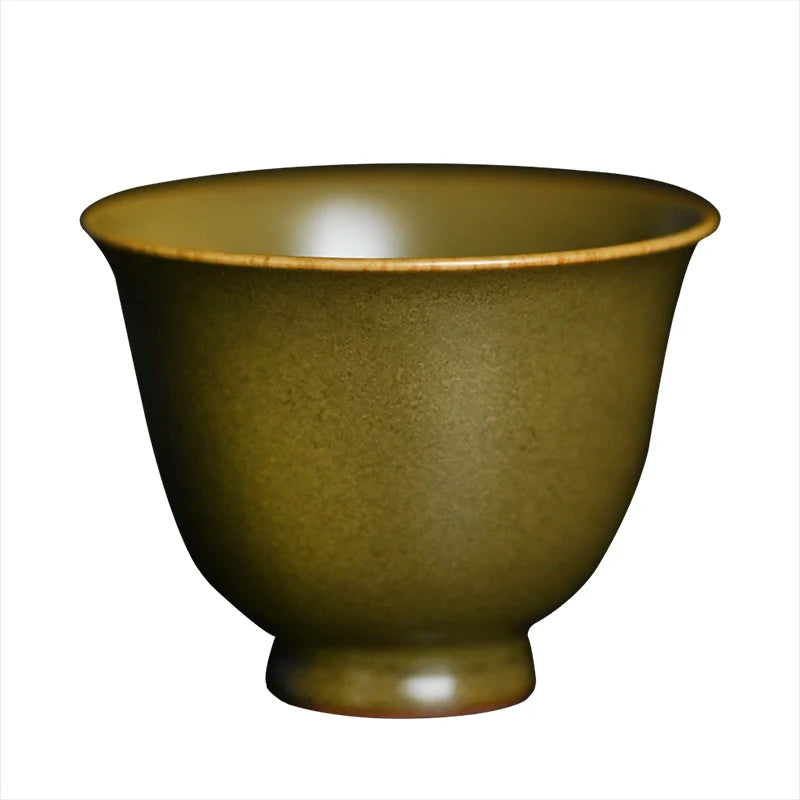 At the beginning of foam at the end of the jingdezhen tea masters cup tea chicken ceramic cups large single cylinder cup