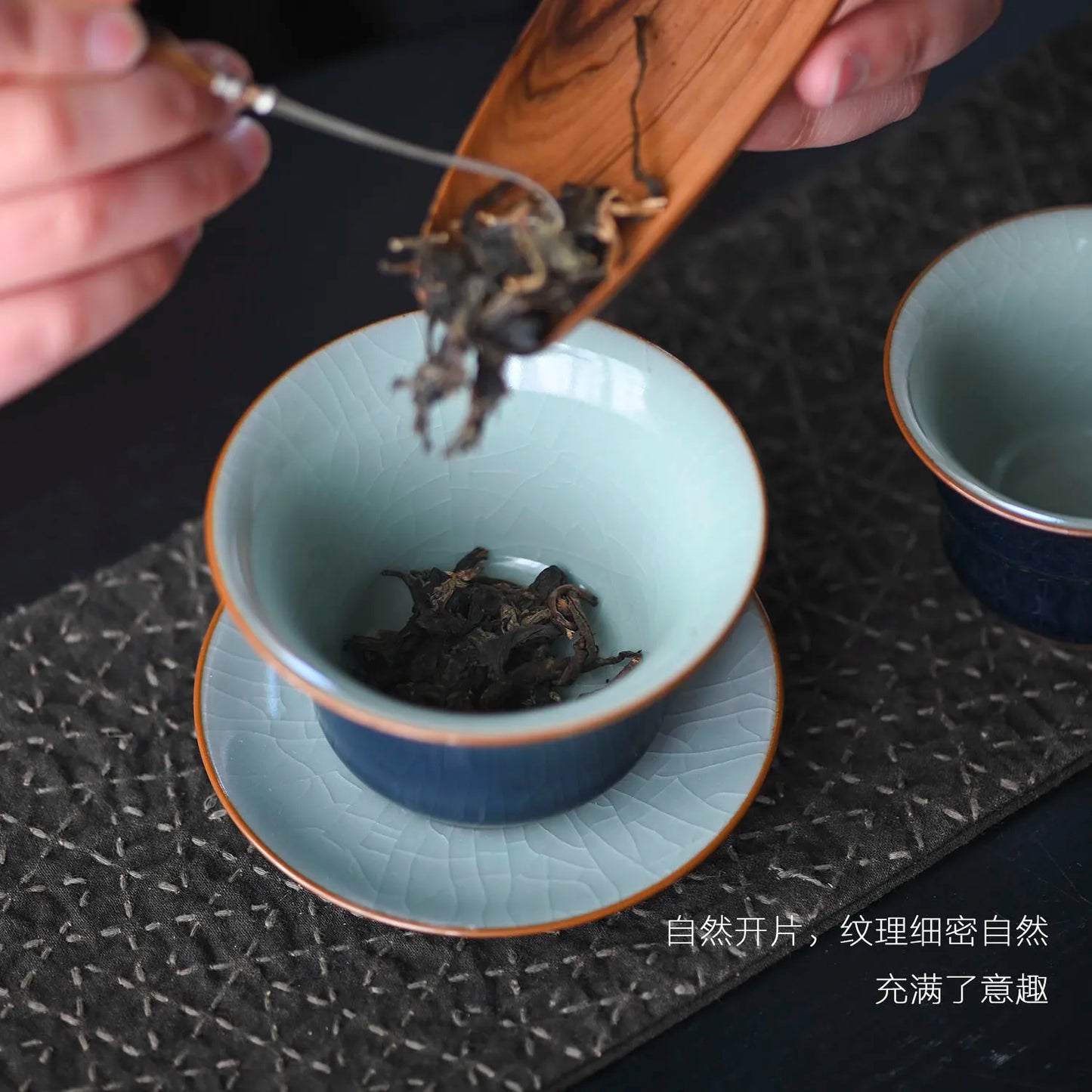 At the beginning of the manual spray your kiln ji blue it tureen ceramic cups kung fu tea tea bowl cover sample tea cup