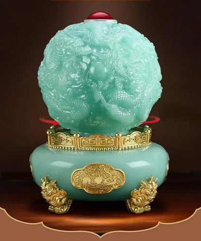 Attract Wealth Dragon Nine Turns Qiankun Tripod Ornaments Tripod Home Living Room Store Opening Gift