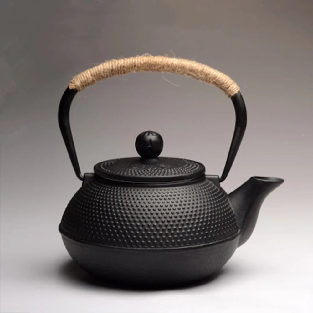Authentic Japanese Cast Iron Teapot Set Tea Pot Tetsubin Kettle Drinkware 800ml Kung Fu Infusers Metal Net Filter Cooking Tools