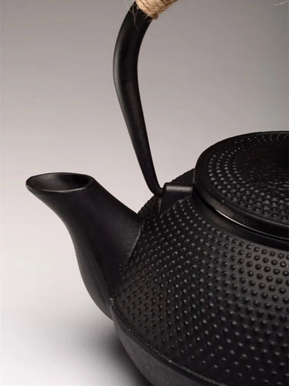 Authentic Japanese Cast Iron Teapot Set Tea Pot Tetsubin Kettle Drinkware 800ml Kung Fu Infusers Metal Net Filter Cooking Tools