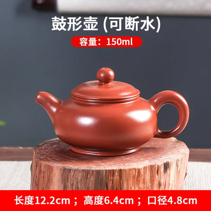 Authentic Tea Pot Drinkware Purple Clay Teapot Kettle Raw Ore Chinese Handmade Teaware Tie Guanyin Tea Ceremony